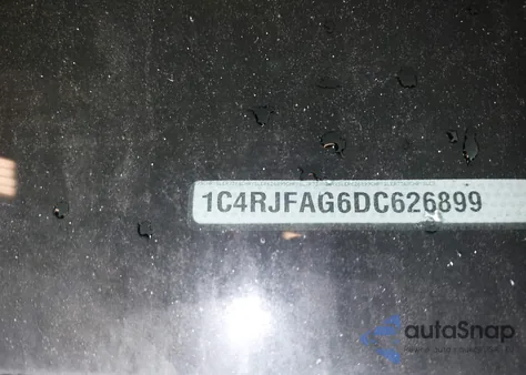 2013 Jeep Grand Cherokee Laredo из США, поврежденный, VIN 1C4RJFAG6DC626899